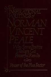 Front cover of Inspirational Writings of Norman Vincent Peale by Norman Vincent Peale