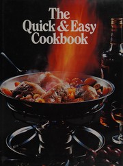 Front cover of The quick & easy cookbook by Shirley Nightingale