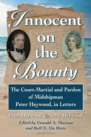 Cover of Innocent on the Bounty by Peter Heywood