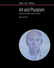 Cover of Art and Pluralism by Nigel Whiteley