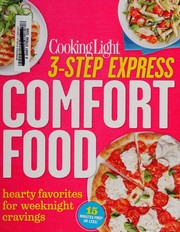 Front cover of 3-step express comfort food by Cathy Wesler