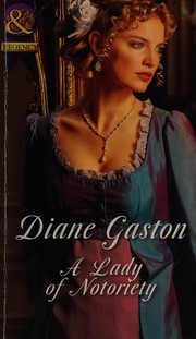 Cover of A Lady of Notoriety by Diane Gaston