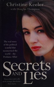 Front cover of Secrets and lies by Christine Keeler