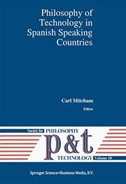 Front cover of Philosophy of technology in Spanish speaking countries by Carl Mitcham