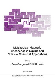 Front cover of Multinuclear Magnetic Resonance in Liquids and Solids - Chemical Applications by Pierre Granger