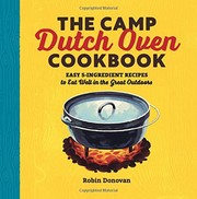 Front cover of The Camp Dutch Oven Cookbook by Robin Donovan