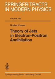 Front cover of Theory of Jets in Electron-Positron Annihilation by G. Kramer