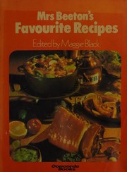 Front cover of Mrs Beeton's favourite recipes by Maggie Black