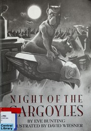 Front cover of Night of the gargoyles by Eve Bunting
