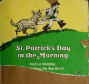 Front cover of St. Patrick's Day in the Morning by Eve Bunting