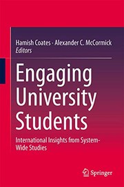 Cover of Engaging University Students by Hamish Coates