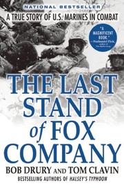 Cover of The last stand of Fox Company by Bob Drury