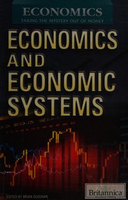 Front cover of Economics and economic systems by Brian Duignan
