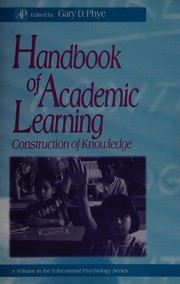 Front cover of Handbook of academic learning by Gary D. Phye