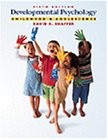 Cover of Developmental psychology by David Shaffer