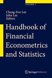 Cover of Handbook of Financial Econometrics and Statistics by Cheng-Few Lee