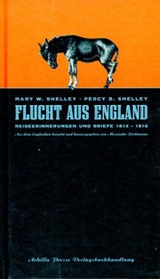Front cover of Flucht aus England by Mary Shelley