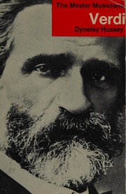Cover of Verdi by Dyneley Hussey
