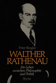 Cover of Walther Rathenau by Peter Berglar