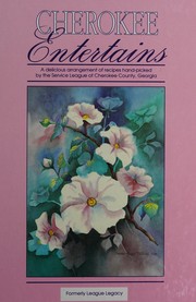 Front cover of Cherokee entertains by Cherokee County Service League