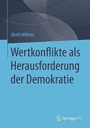 Cover of Wertkonflikte als Herausforderung der Demokratie by Ulrich Willems