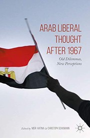 Cover of Arab Liberal Thought after 1967 by Meir Hatina