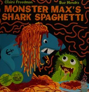 Front cover of Monster Max's Shark Spaghetti by Claire Freedman