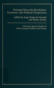Front cover of Portugal since the revolution by Jorge Braga de Macedo