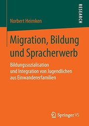 Cover of Migration, Bildung und Spracherwerb by Norbert Heimken