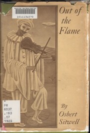 Front cover of Out of the flame by Osbert Sitwell