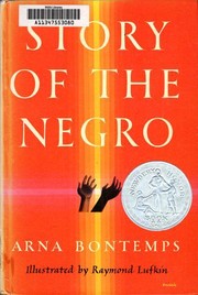Front cover of Story of the Negro by Arna Bontemps