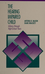 Cover of Hearing Impaired Child by Antonia Maxon