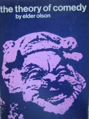 Cover of The theory of comedy by Elder Olson
