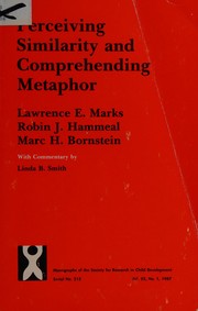Cover of Perceiving similarity and comprehending metaphor by Lawrence E. Marks
