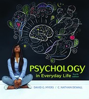 Front cover of Psychology in Everyday Life by David G. Myers