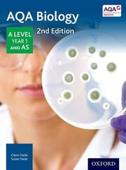 Front cover of Aqa Biology a Level Year 1 Student Book by Glenn Toole