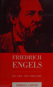 Cover of Friedrich Engels by Terrell Carver
