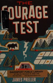 Cover of The courage test by James Preller