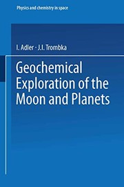 Front cover of Geochemical Exploration of the Moon and Planets by Julian Gualterio Roederer