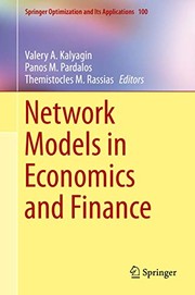 Front cover of Network Models in Economics and Finance by Valery A. Kalyagin