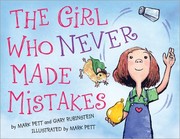 Front cover of The girl who never made mistakes by Mark Pett