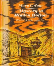 Cover of Mystery in hidden hollow by Mary C. Jane