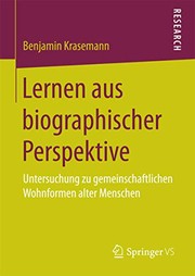 Front cover of Lernen aus biographischer Perspektive by Benjamin Krasemann