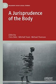 Front cover of A Jurisprudence of the Body by Chris Dietz