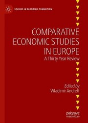 Cover of Comparative Economic Studies in Europe by Wladimir Andreff