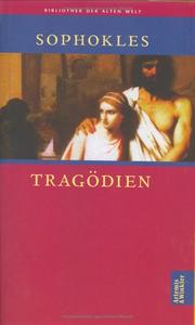 Cover of Tragödien by Sophocles