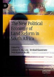 Front cover of The New Political Economy of Land Reform in South Africa by Adeoye O. Akinola