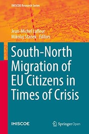 Front cover of South-North Migration of EU Citizens in Times of Crisis by Jean-Michel Lafleur