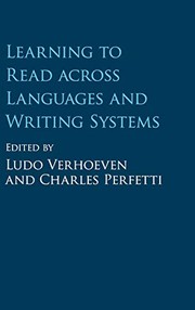 Front cover of Learning to Read across Languages and Writing Systems by Ludo Verhoeven