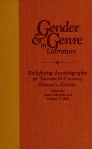 Cover of Redefining autobiography in twentieth-century women's fiction by Colette Trout Hall